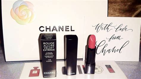 chanel eternal lipstick 118|Chanel allure lipstick.